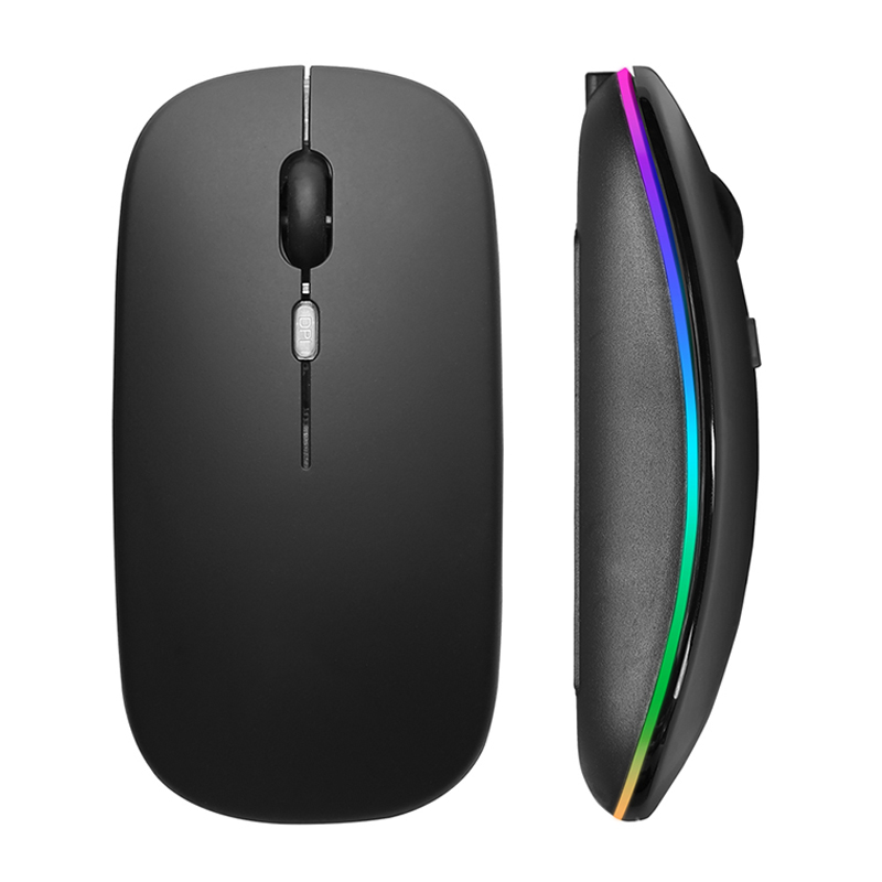 Laptop Mouse - ماوس لاسلكي RGB قابل لإعادة الشحن