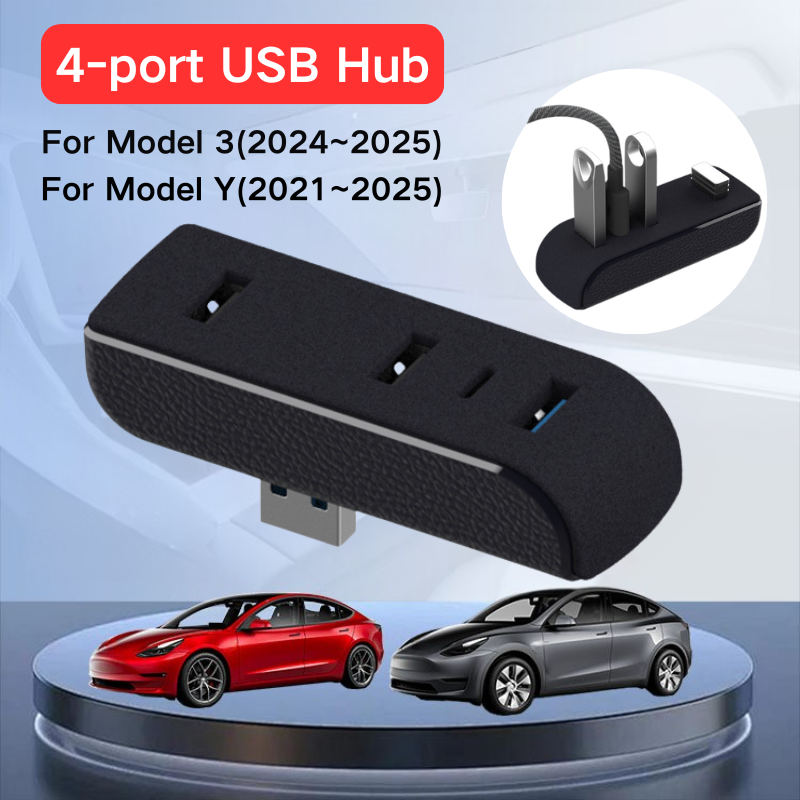 Usb C Hub - ترقية 4-Port USB Hub موسع شاحن