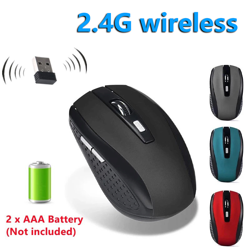 Laptop Mouse - 2.4G ماوس لاسلكي محمول بيئة العمل