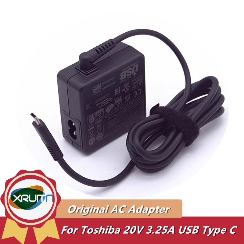 Laptop Charger - حقيقي 65 واط محول التيار المتردد