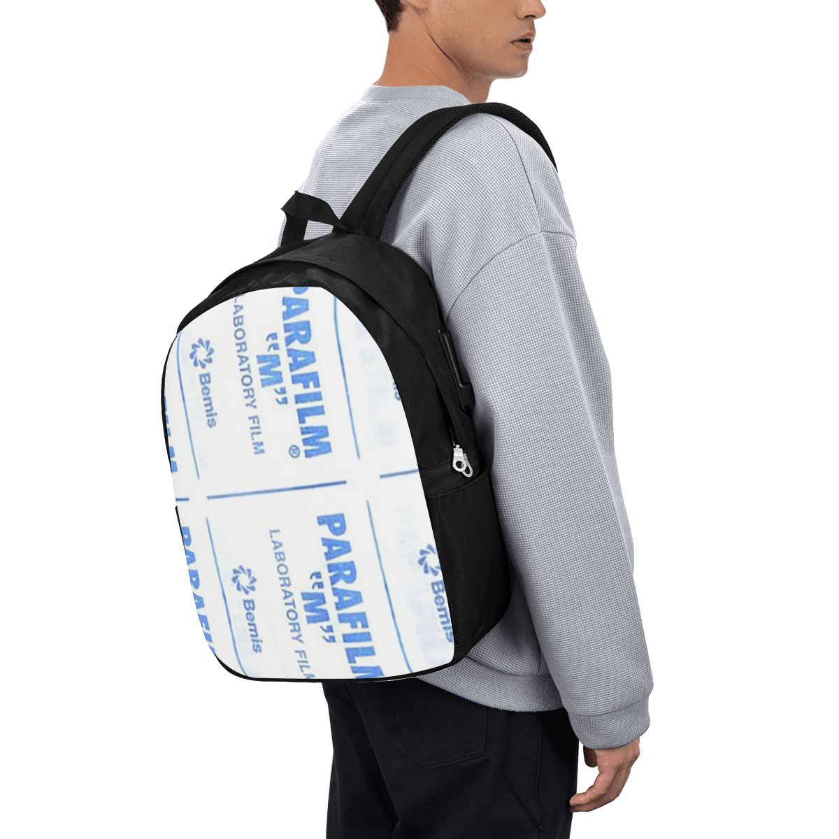 حقيبة ظهر بارافيلم هي حقيبة سف - مراجعة Laptop Bag وسعره