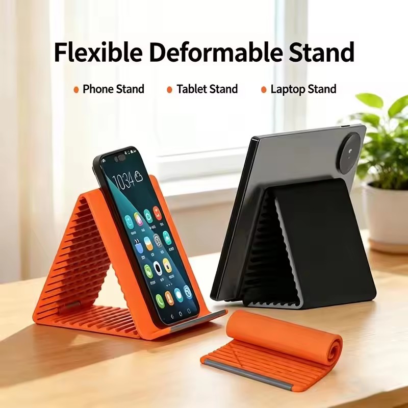 حامل هاتف محمول مرن من السيليك - مراجعة Laptop Stand وسعره