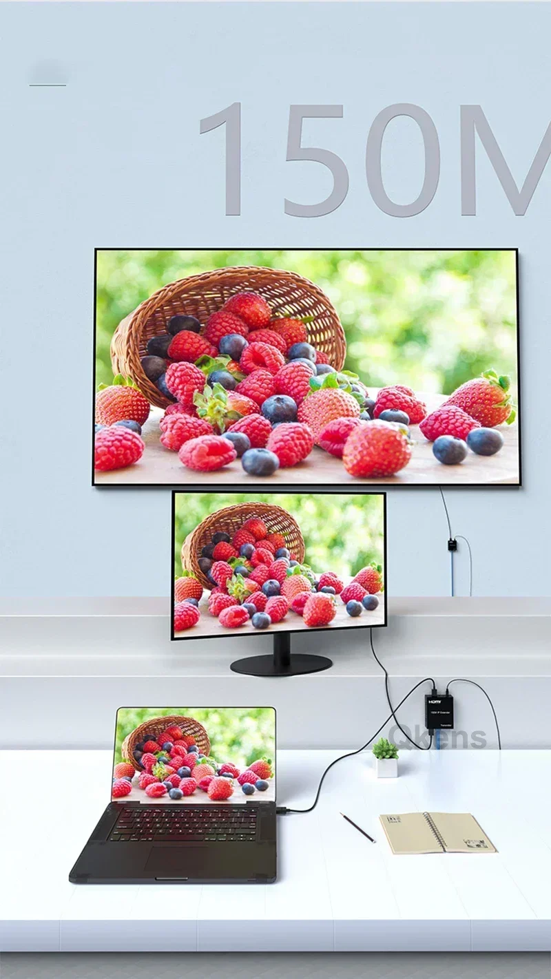 جهاز تمديد HDMI عبر IP لمسافة  - مراجعة Hdmi Cable وسعره